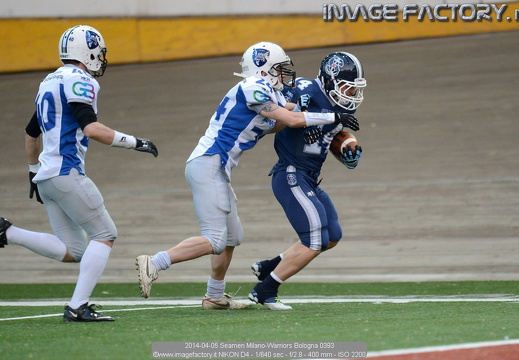 2014-04-05 Seamen Milano-Warriors Bologna